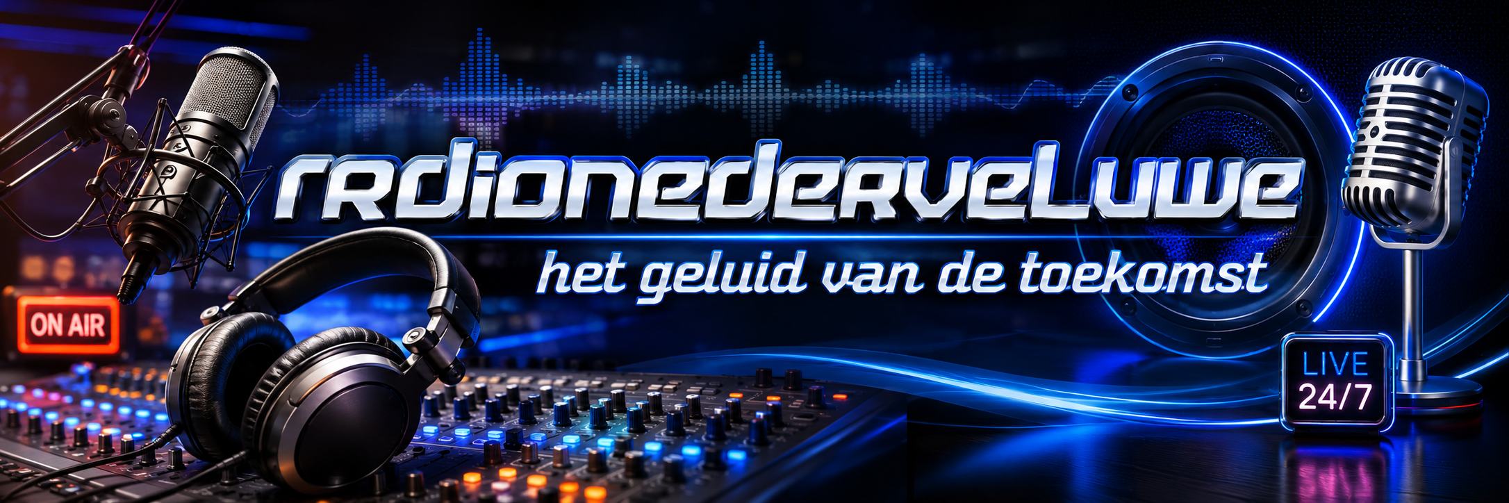 Het geluid van de toekomst banner
